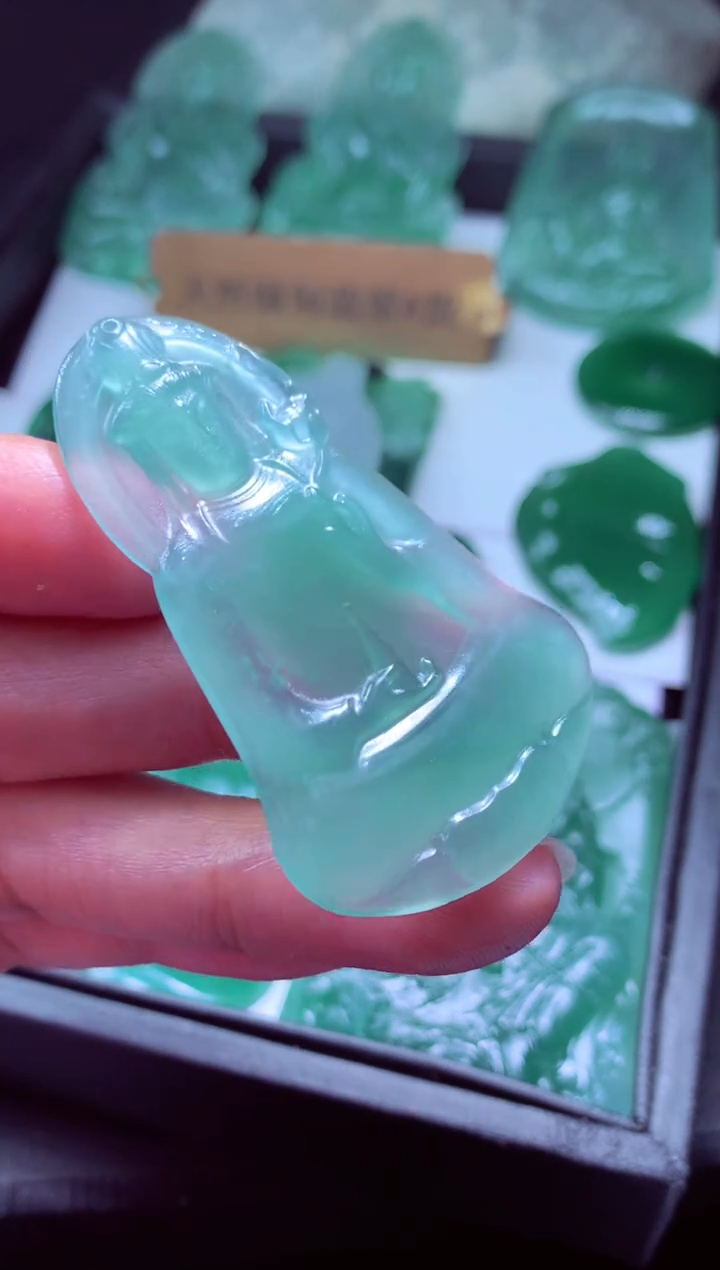 未镶嵌定制翡翠天**运天然翡翠A货 官方基地发货