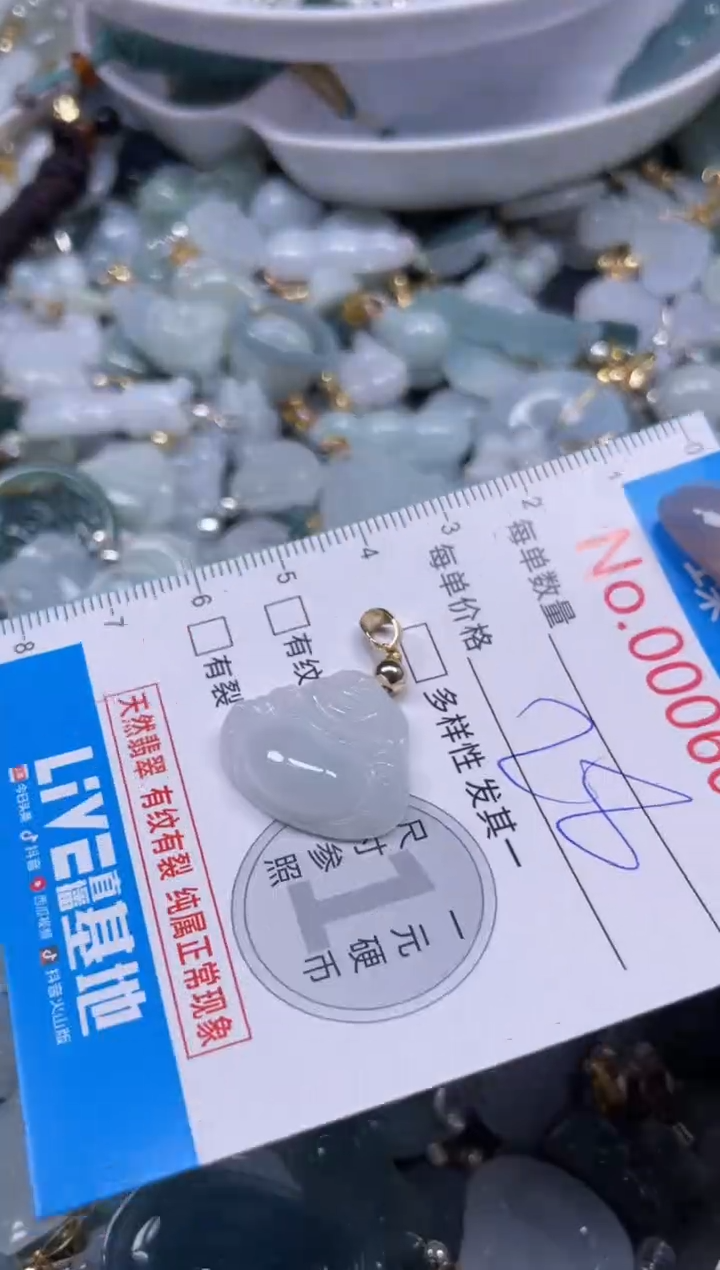 颈饰未镶嵌翡翠6048