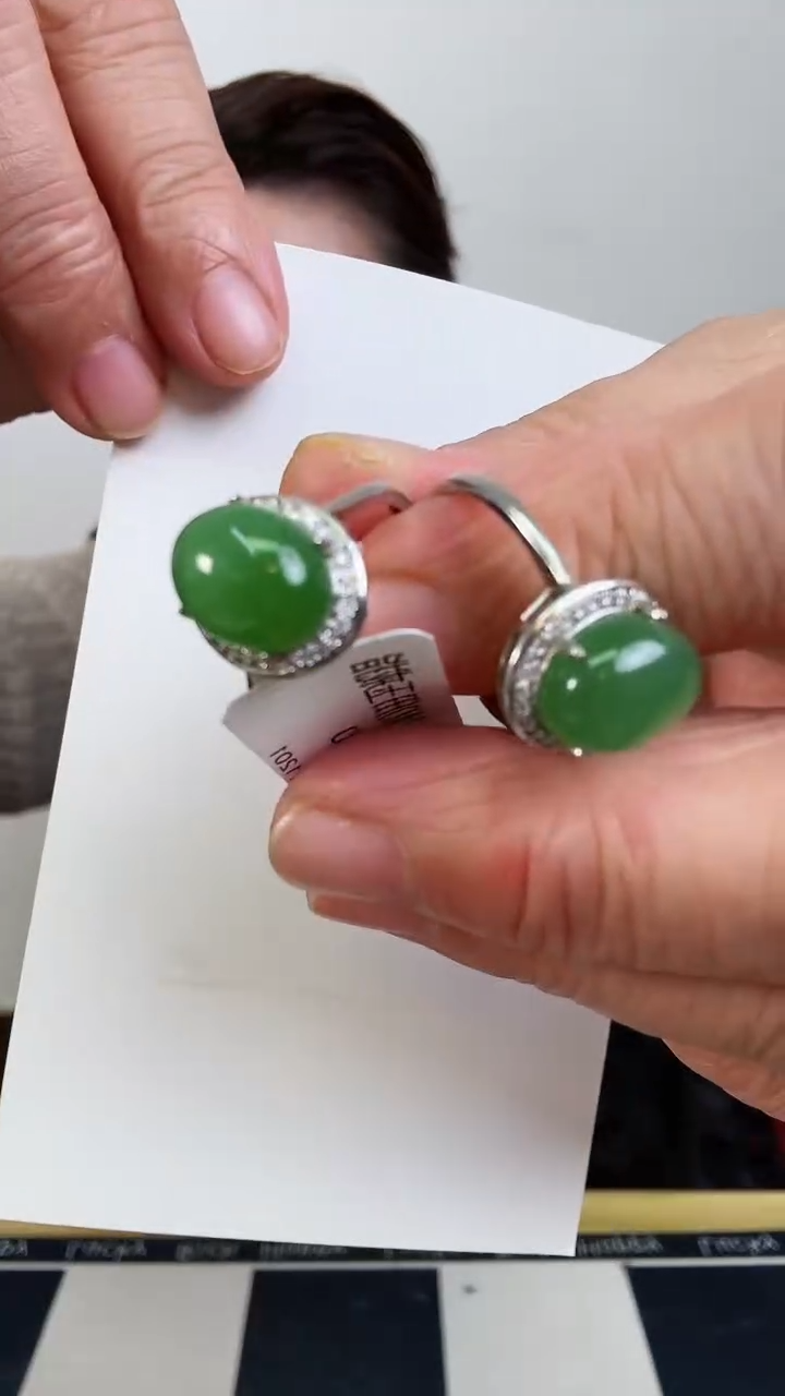 【闪购商品】和田玉戒指银S925镶嵌多样性发一个
