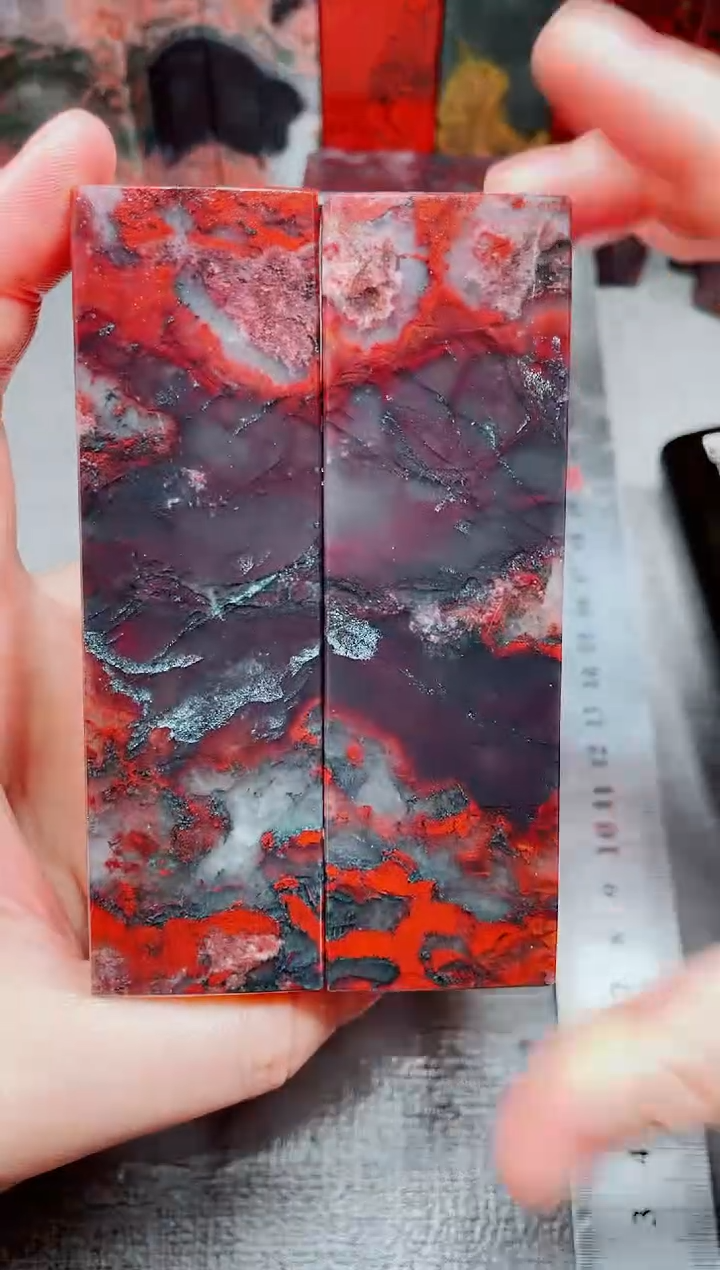 桂林鸡血玉素章3.0对章17