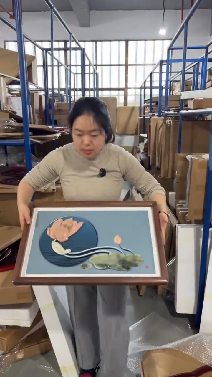 横款4060胡桃木莲花0015