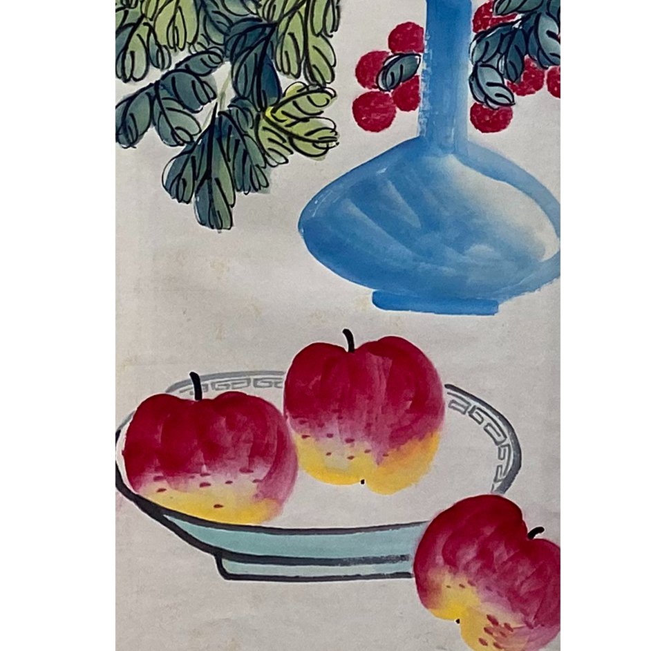 DY11234 花鸟四条屏 135*32*4 纸本