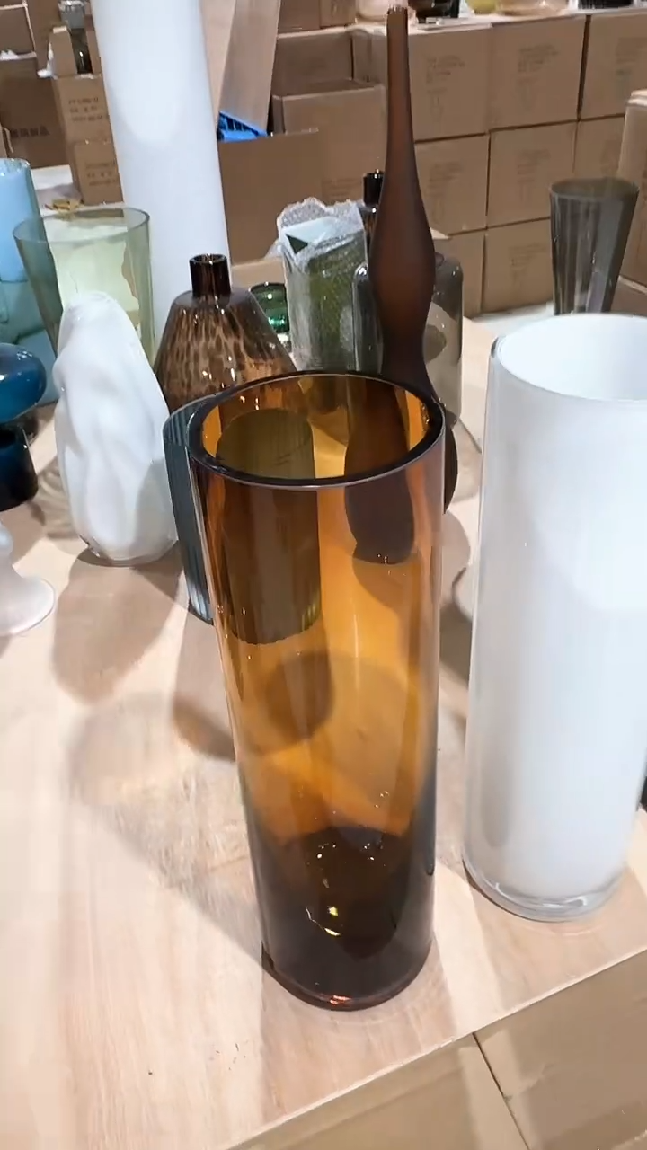 【闪购商品】玻璃琥珀直筒