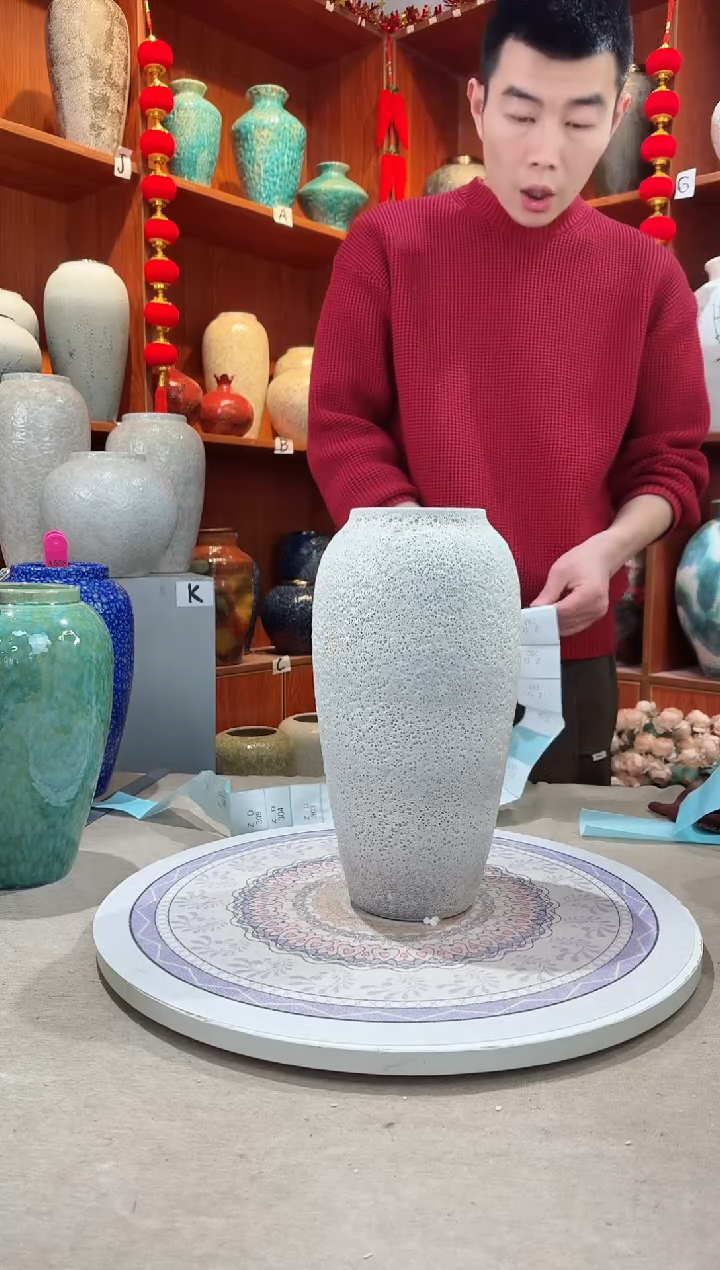 【闪购商品】瓶陶瓷花瓶 无花 微瑕ZD289 