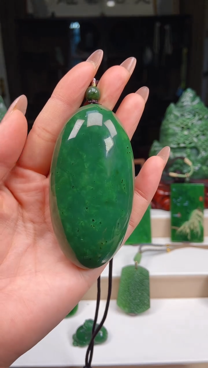 【闪购商品】和田玉挂件未镶嵌1