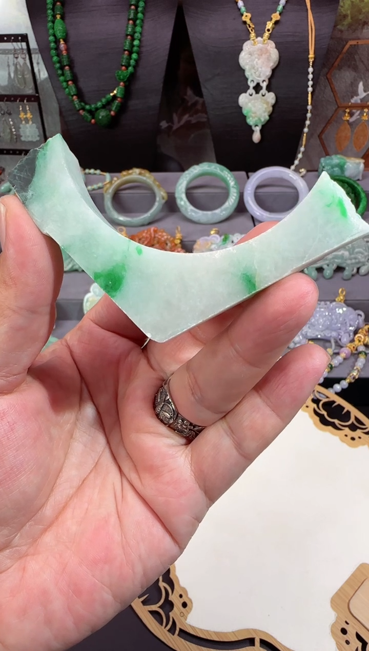 【闪购商品】定制翡翠未镶嵌牌子