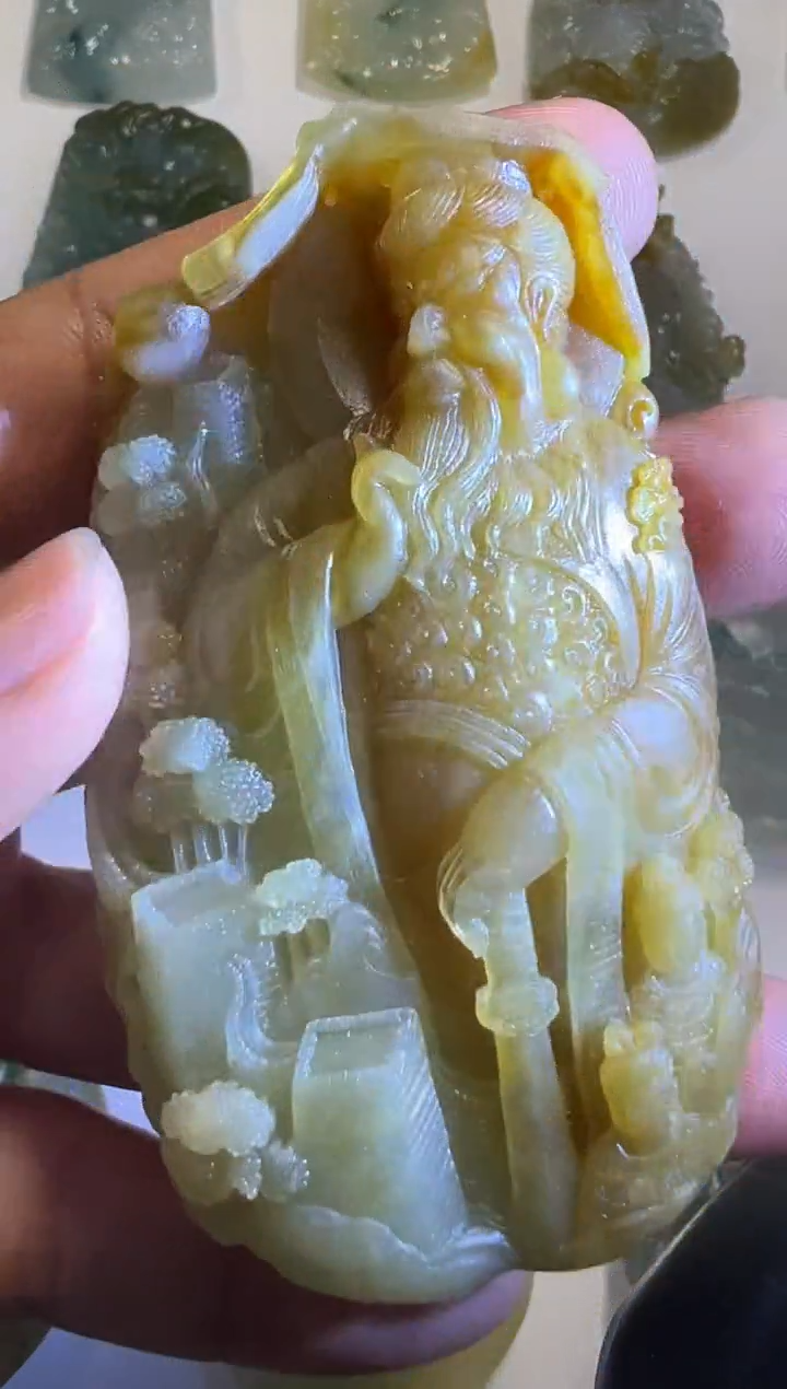 未镶嵌定制翡翠挂件