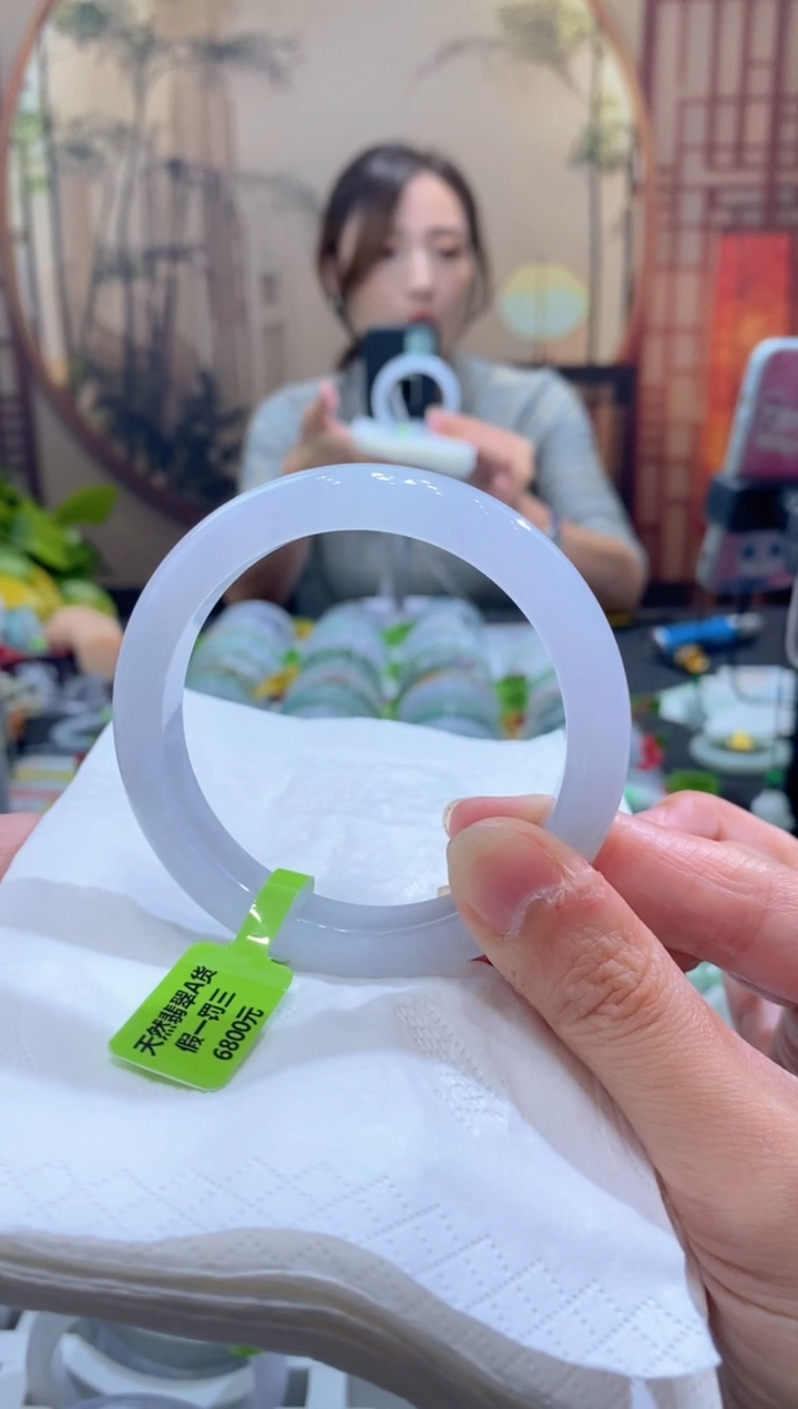 未镶嵌手镯翡翠c****！000074440