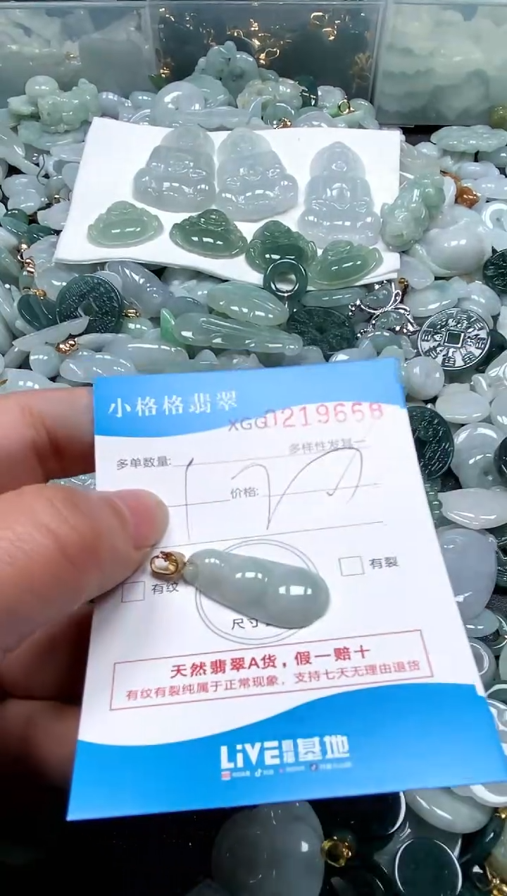 【闪购商品】翡翠颈饰未镶嵌闪购商品0219668