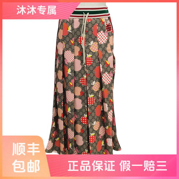 妃鱼/古驰/聚酯纤维/裙子/95新/沐八03