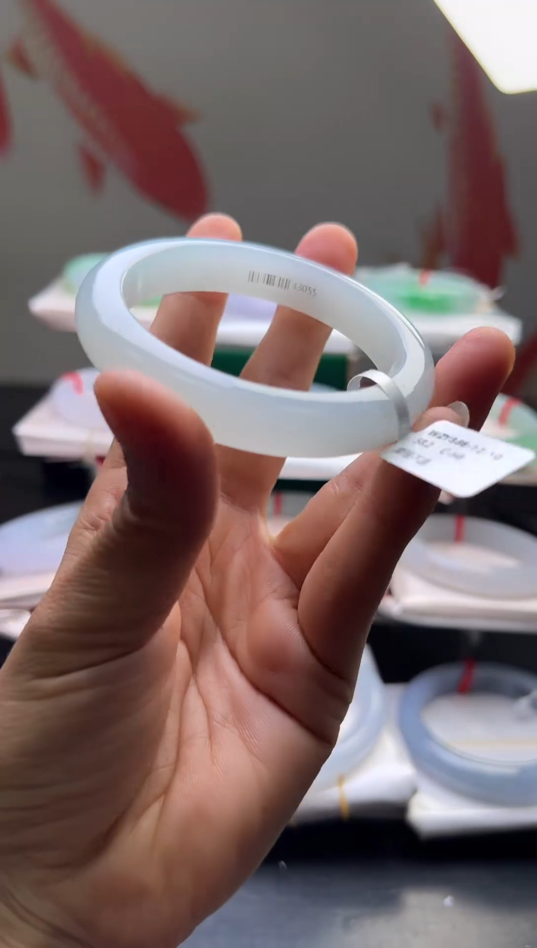 未镶嵌手镯翡翠翡翠手镯11 圈口58