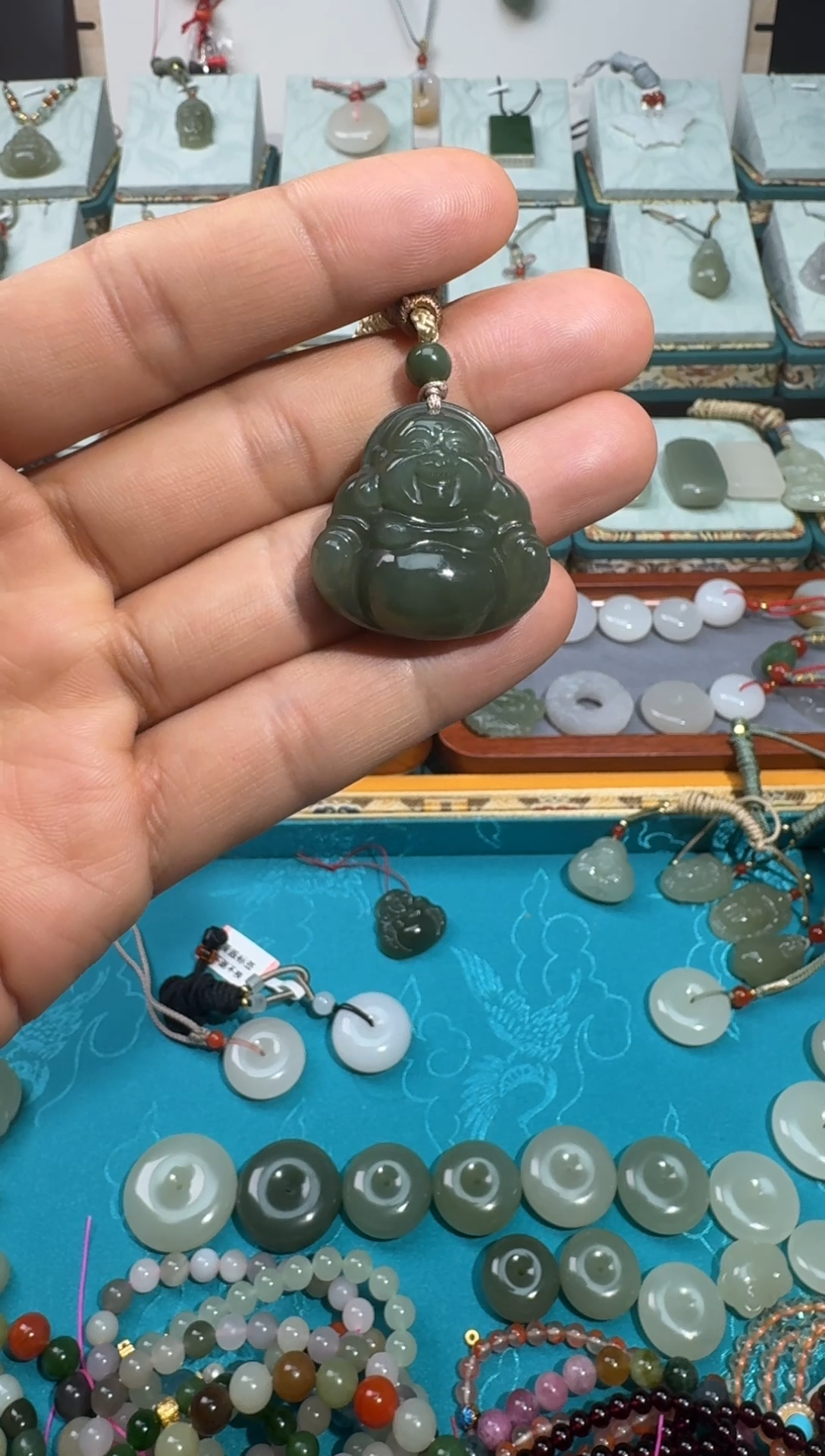 【闪购商品】和田玉颈饰未镶嵌30佛公