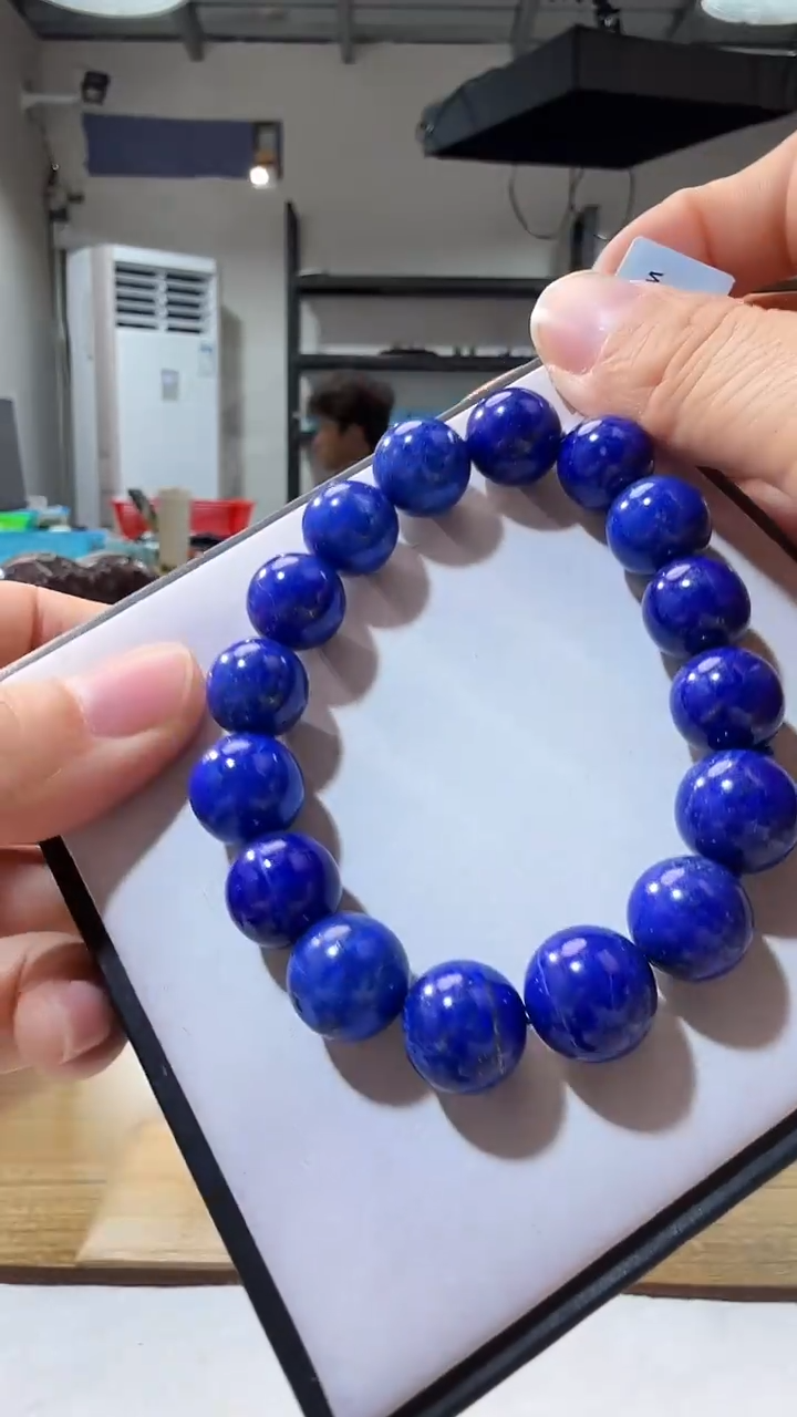 未镶嵌青金石手链优0641 约12mm