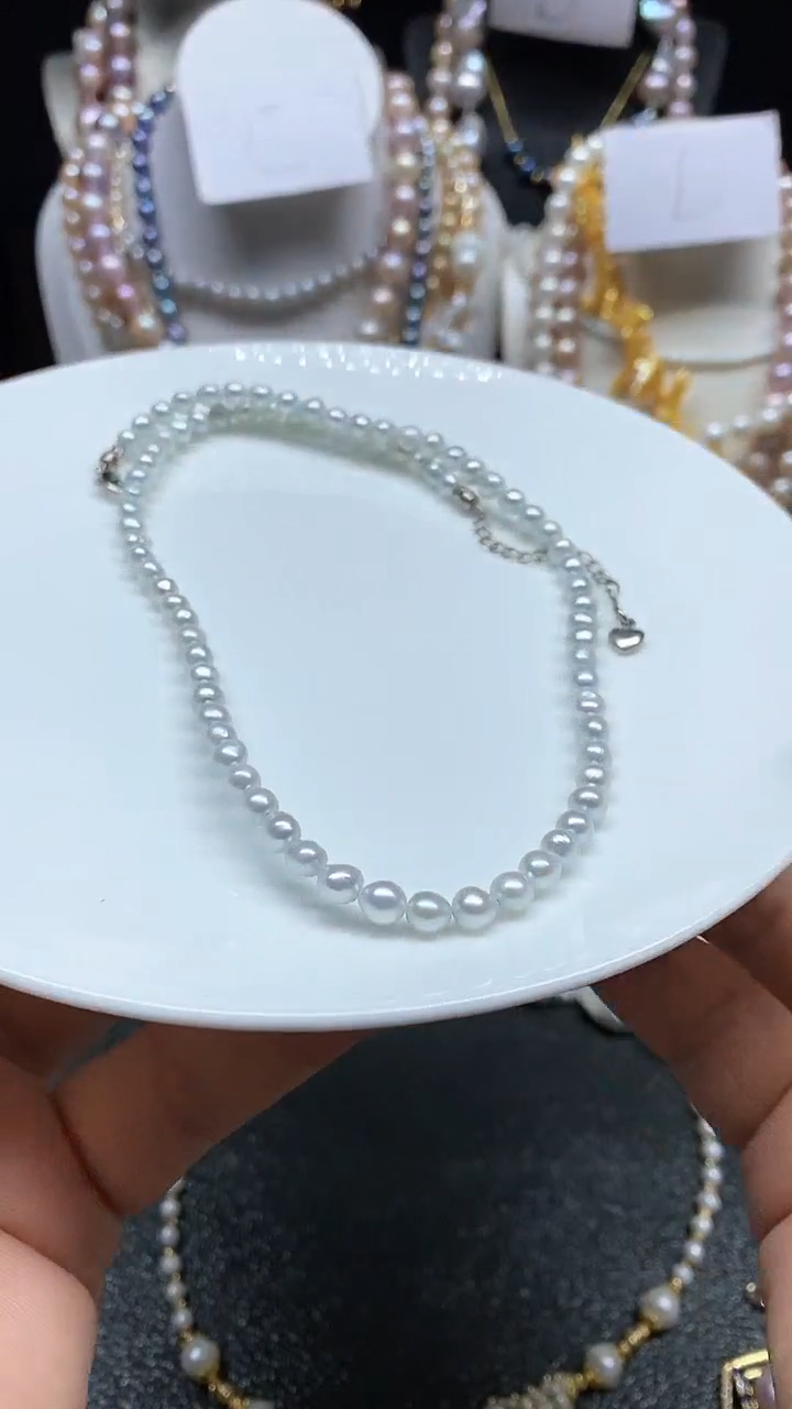 【闪购商品】淡水珍珠颈饰未镶嵌多人