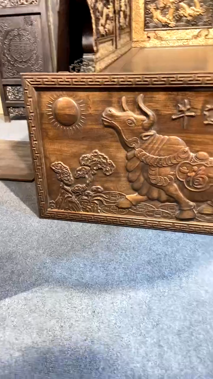 【闪购商品】木A624紫檀雕刻一直播间为准