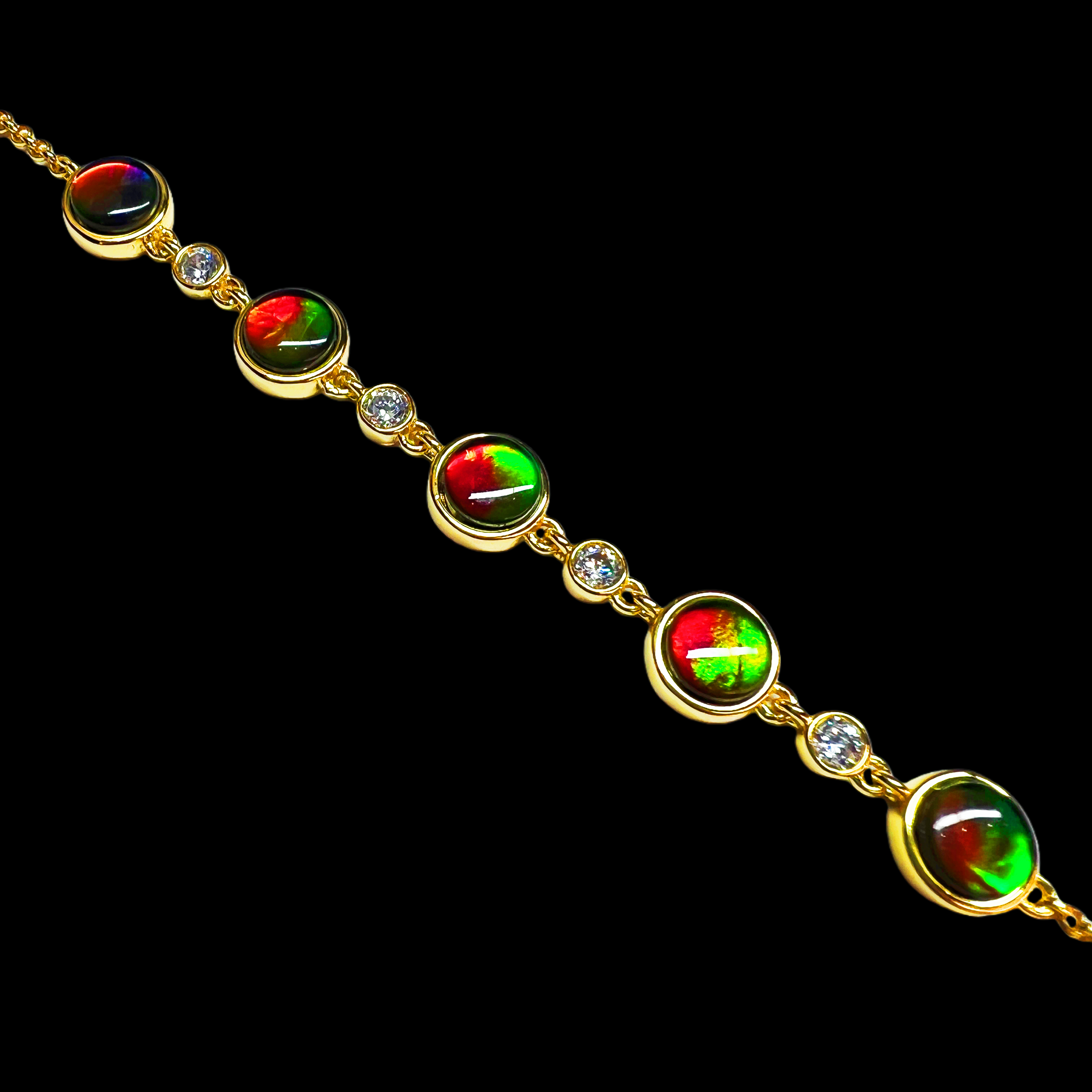 【斑彩】6mm 双色-五颗 加拿大 N-33 SL-F 贝壳创意饰品 F3