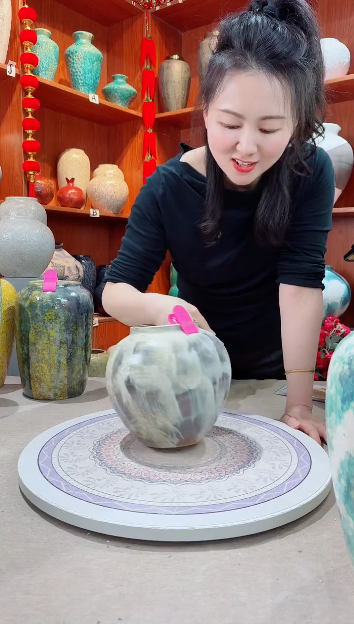 【闪购商品】瓶陶瓷花瓶 无花微瑕a247  