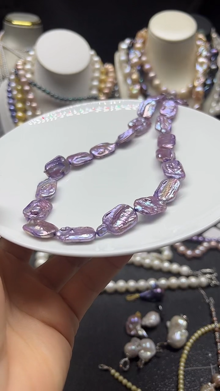 颈饰未镶嵌淡水珍珠多人