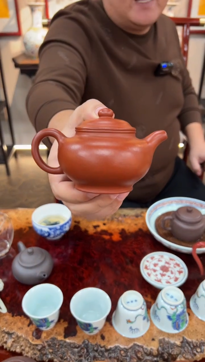 【闪购商品】紫砂茶壶【头哥手工壶】掇只大红袍