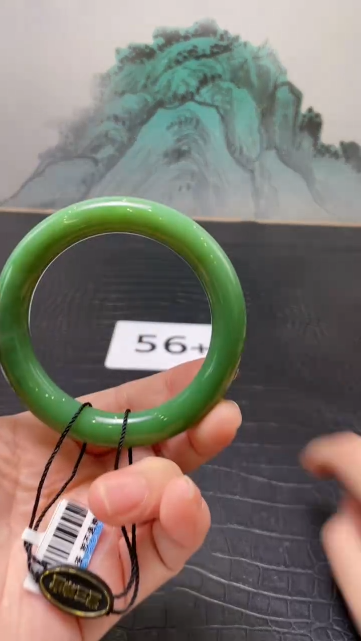 未镶嵌手镯和田玉（碧玉）?***见56+