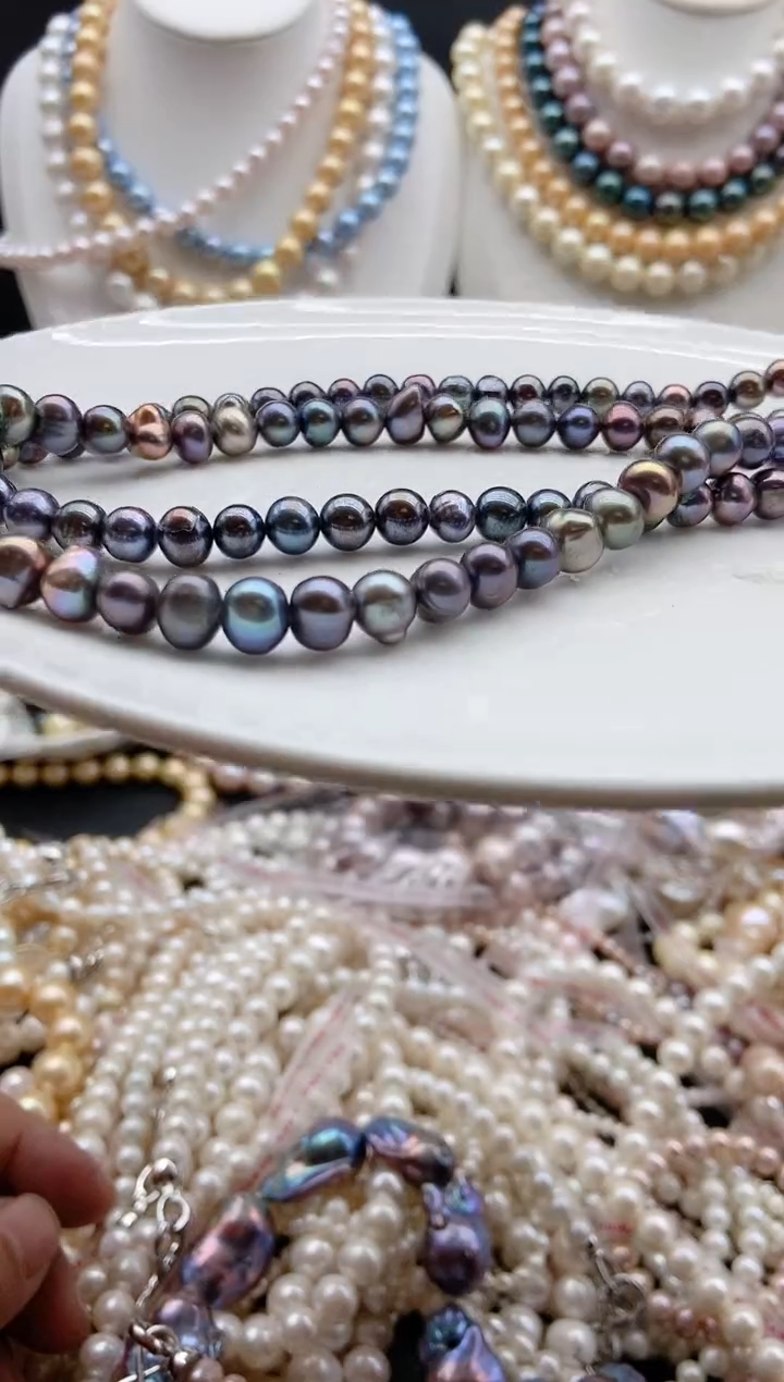 【闪购商品】淡水珍珠颈饰未镶嵌1