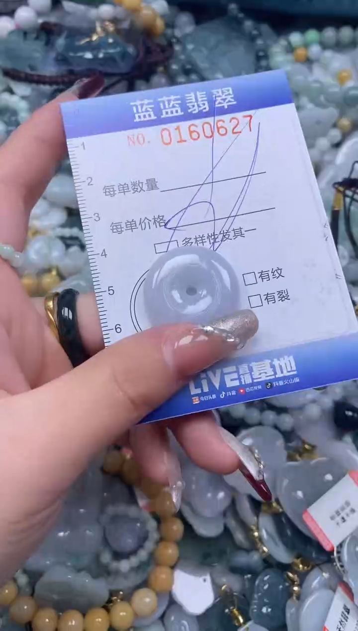 【闪购商品】翡翠颈饰未镶嵌闪购0160627多样性发其一