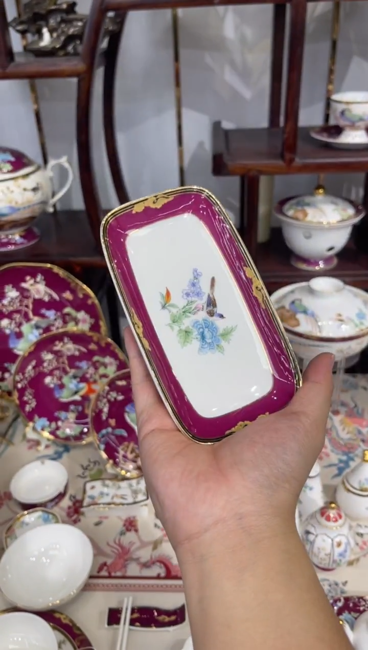 45%以上骨粉骨瓷6英寸毛巾碟