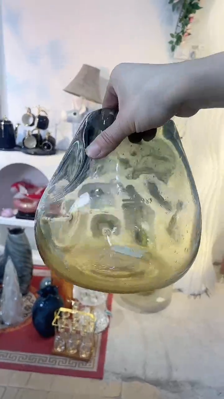 【闪购商品】琉璃厚重异形花瓶