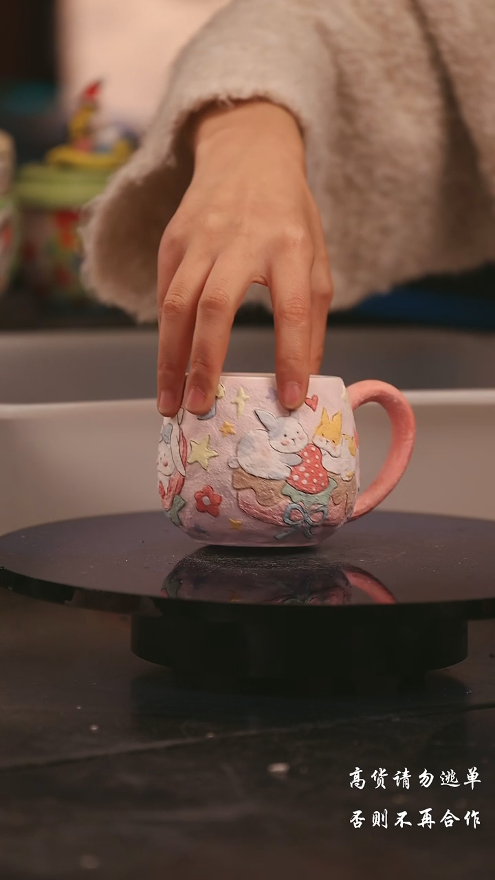 陶瓷景德镇可爱设计师款陶瓷 