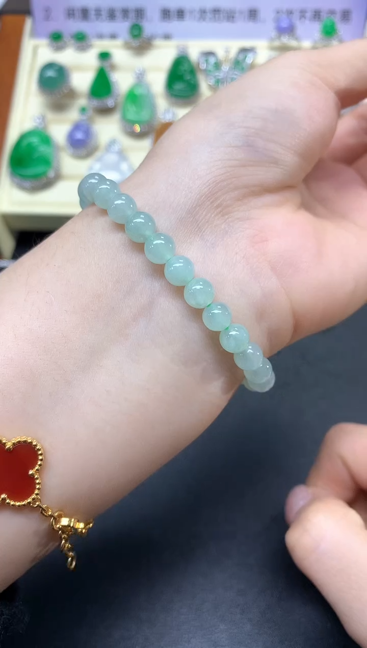 【闪购商品】翡翠手串未镶嵌手串|600+60