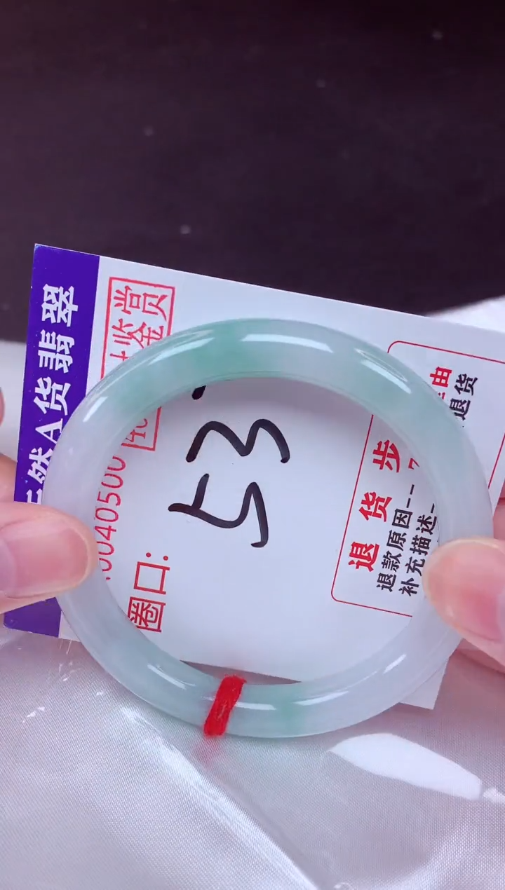 未镶嵌手镯翡翠53（48小时鉴赏期 ）