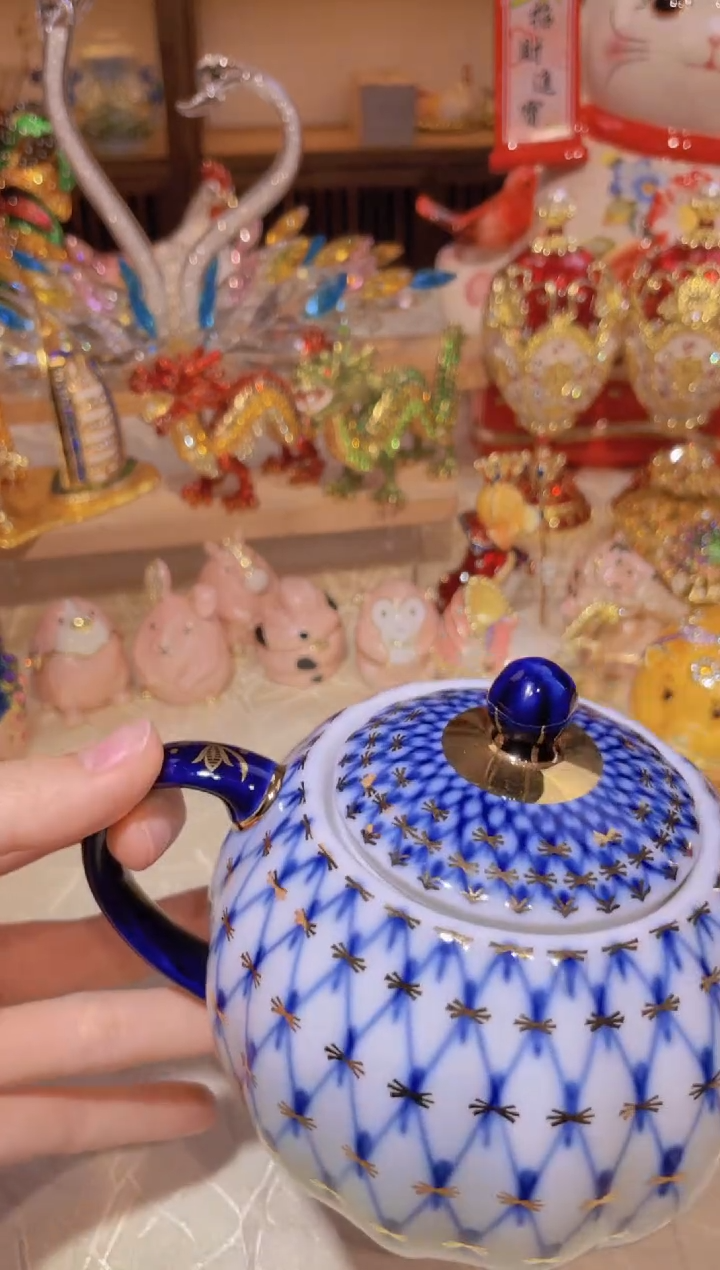 【闪购商品】茶宠俄皇搪罐瓷器好看全部防漏带走