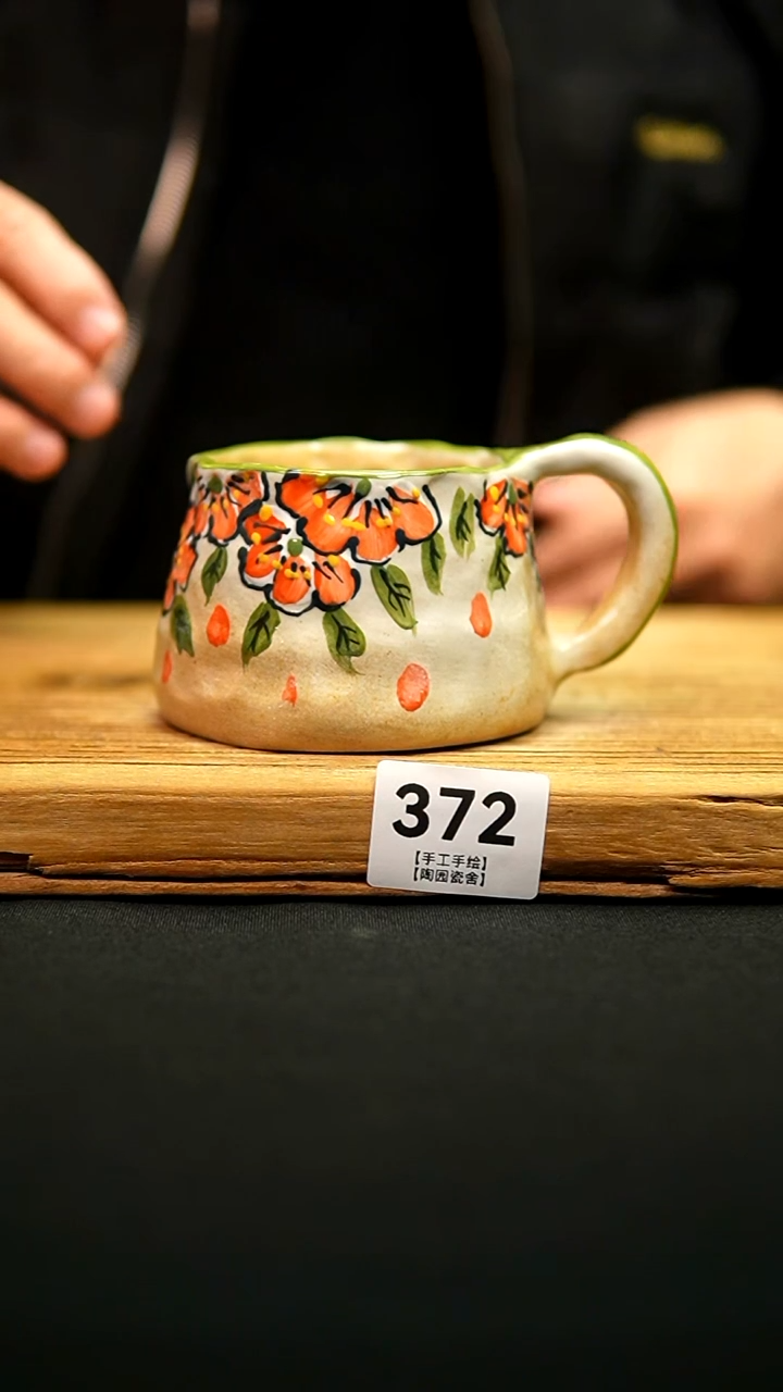 @@陶园瓷舍@@纯手工手绘@高温釉下彩