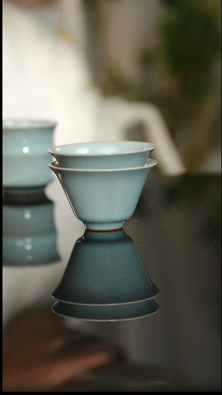 杯子陶吃****？汝瓷马蹄1111111