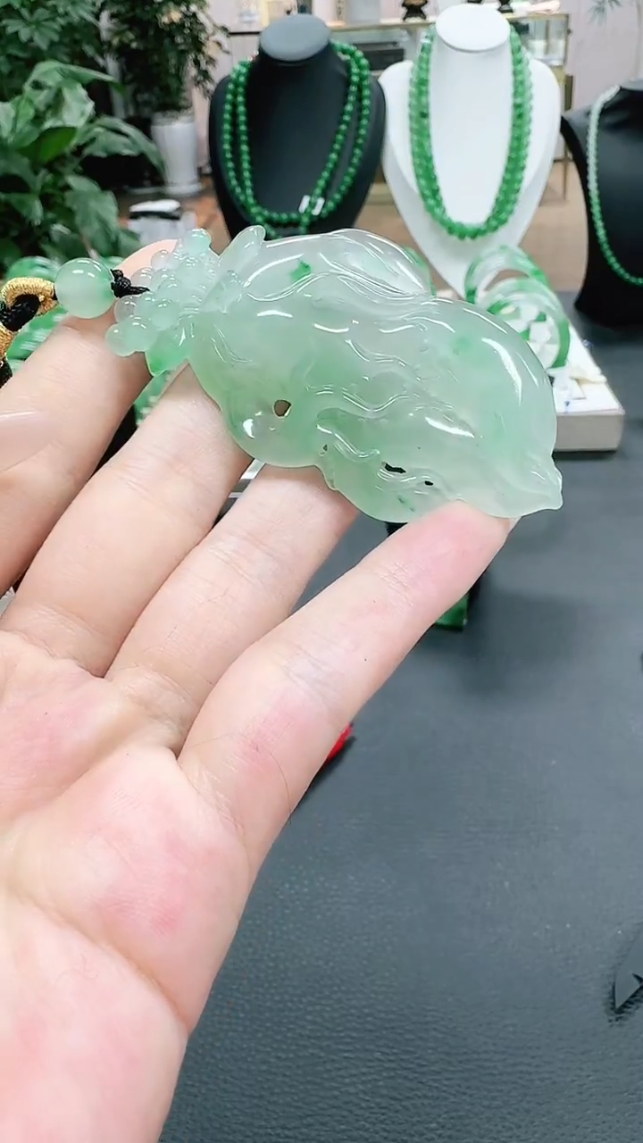 未镶嵌1石英质玉（非洲翠）/7539