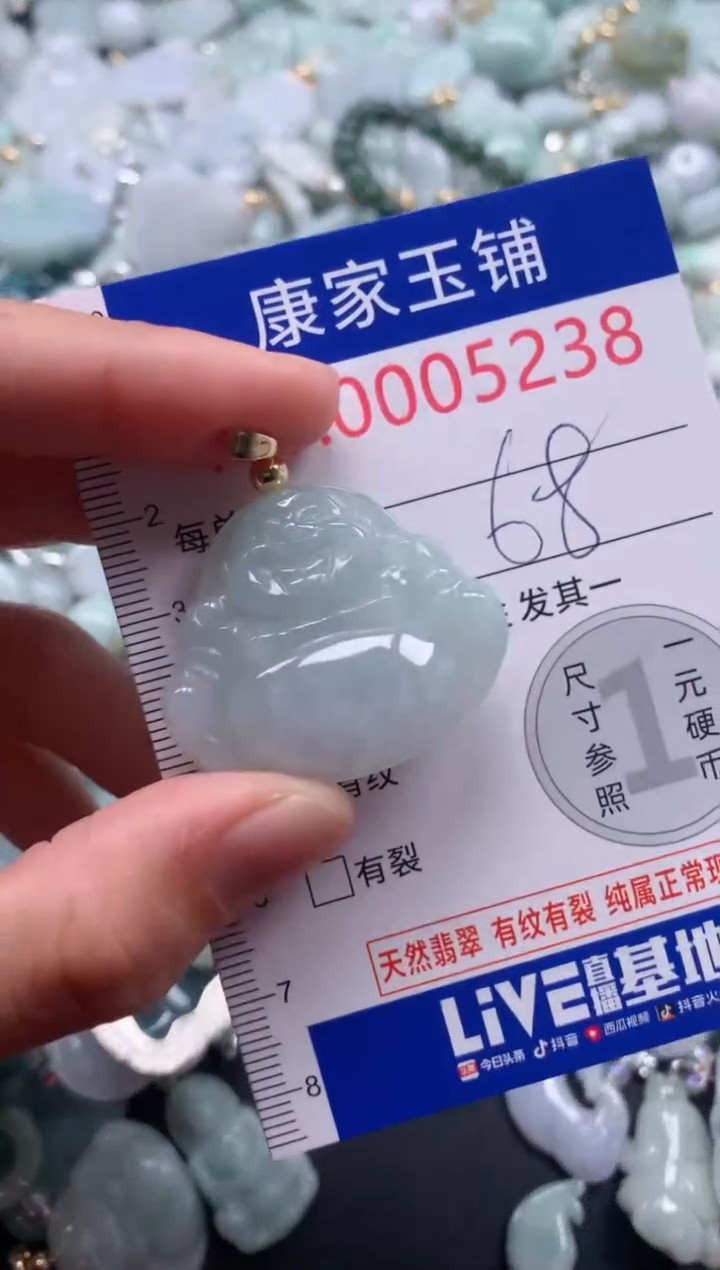 颈饰未镶嵌翡翠5238