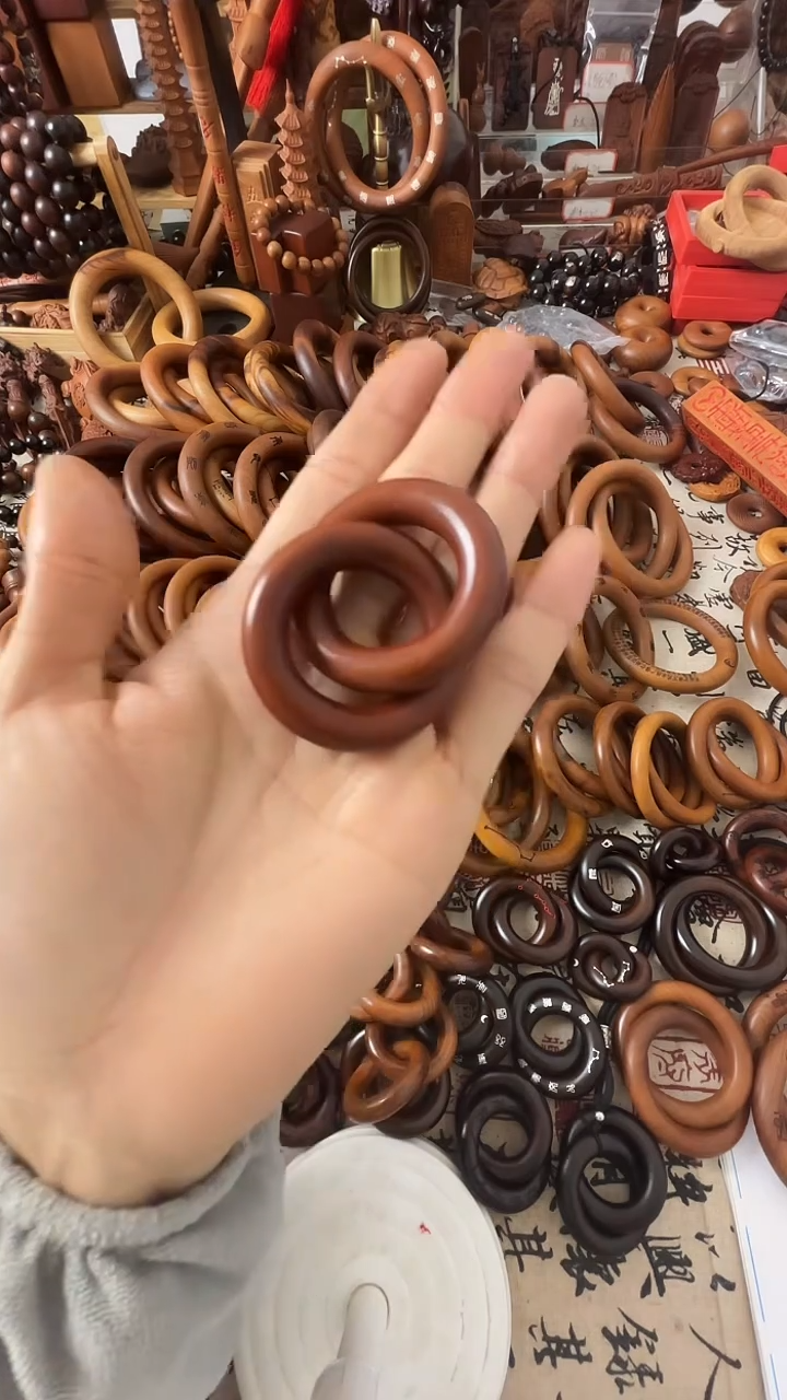 枣木乾坤圈枣木25圈口一物一拍