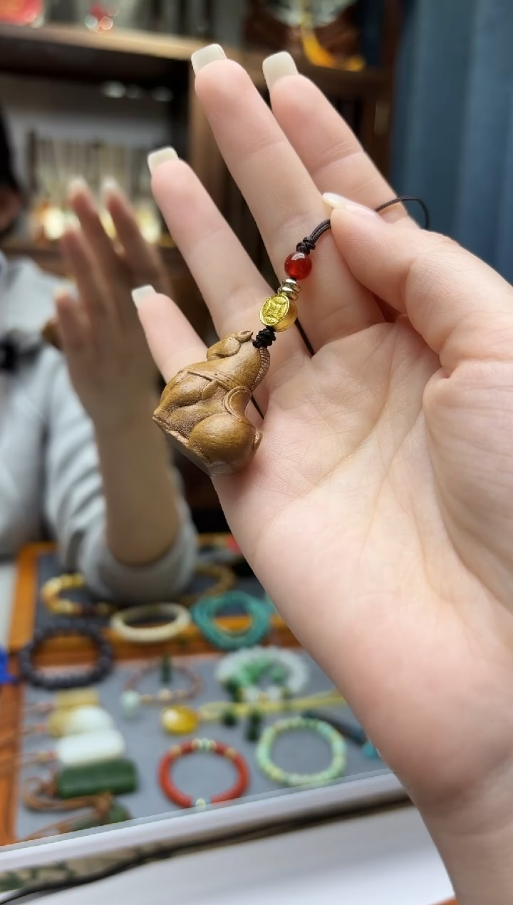 未镶嵌车挂玛瑙/玉髓玛瑙配饰马手机链挂件ZD