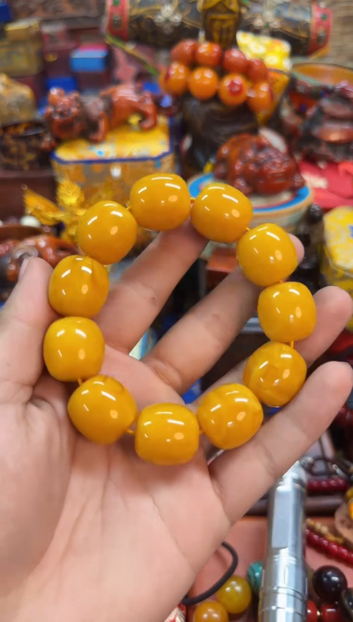 【闪购商品】蜜蜡裸石未镶嵌扎西当天订单当天直发如图所示