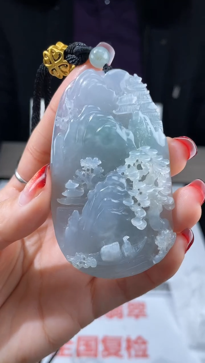 【闪购商品】定制翡翠未镶嵌不退不换CMH1件-A