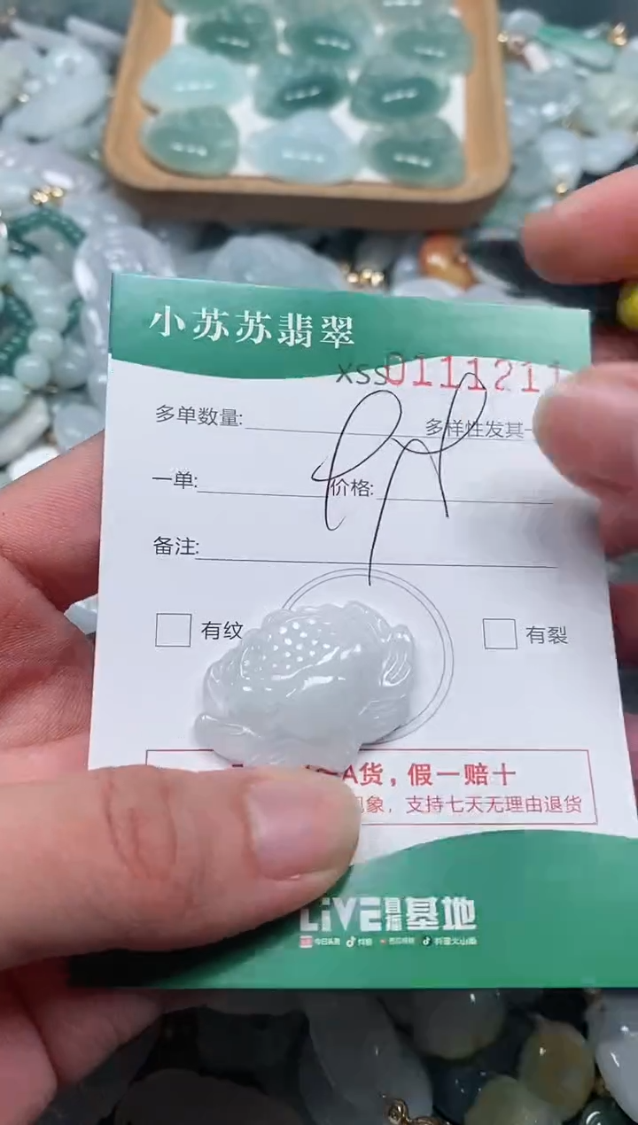 【闪购商品】翡翠颈饰未镶嵌闪购商品0111211