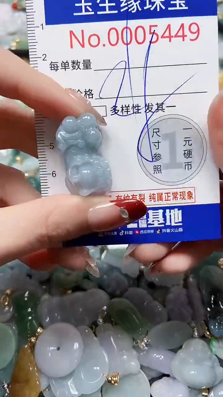 【闪购商品】翡翠颈饰未镶嵌闪购00005449多样性发其一