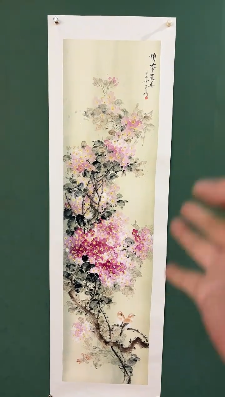 国画周建真老师绘画作品（鸟巢）8-28