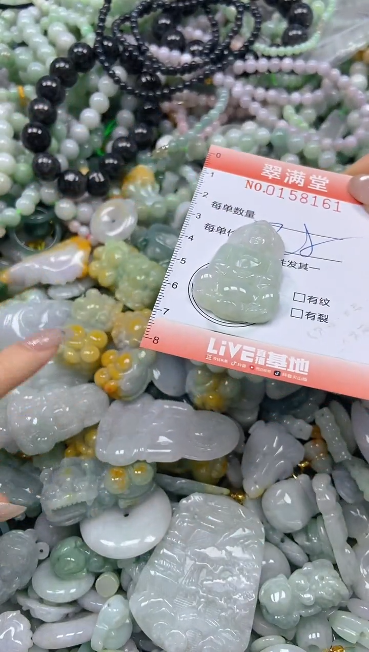 翡翠未镶嵌颈饰闪购0158161