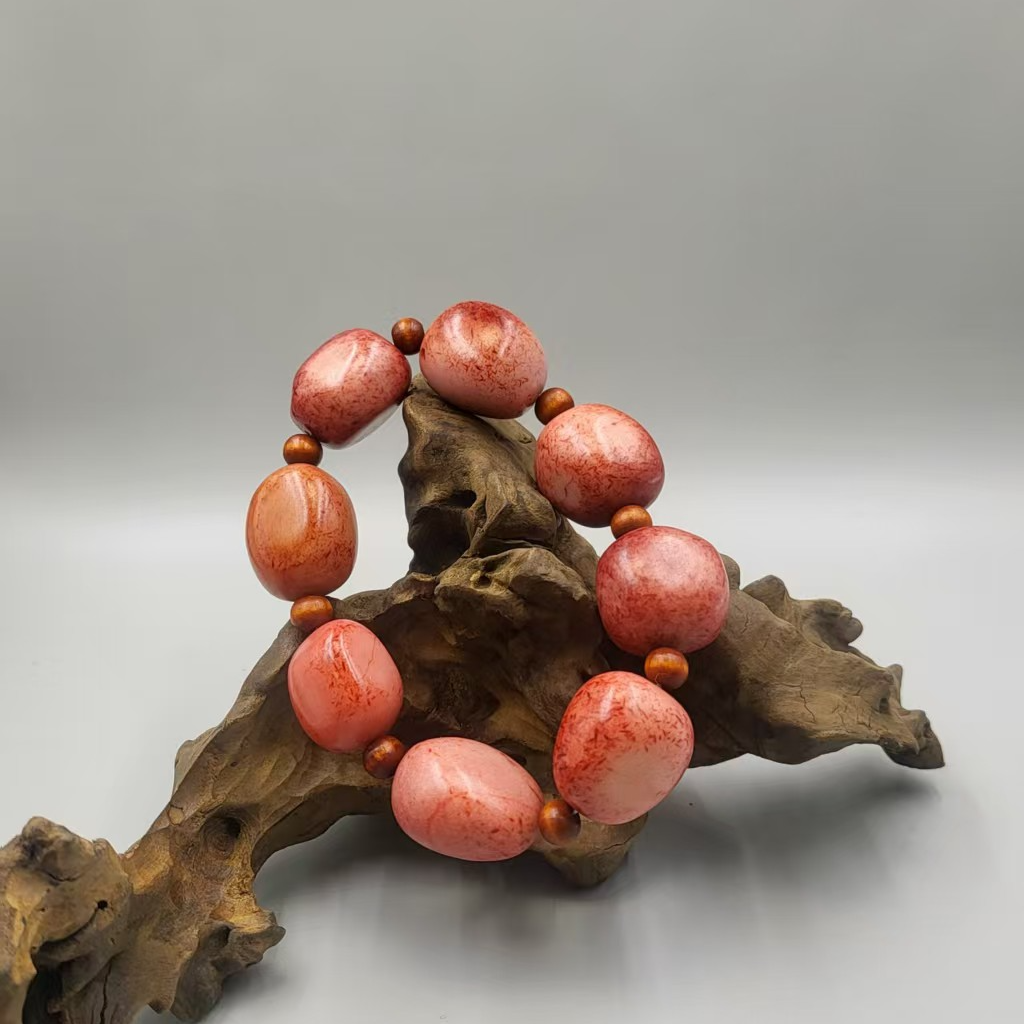 樱花粉文创手串文创创意用品节庆文创