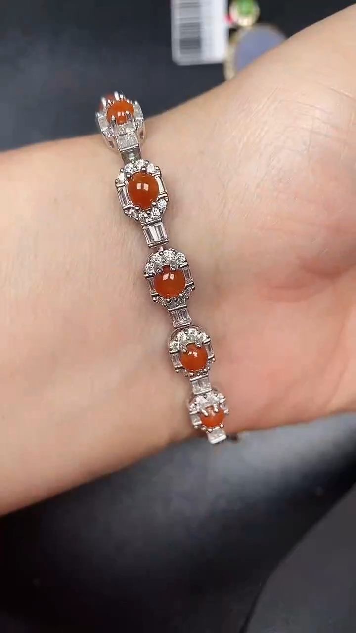 银S925镶嵌戒指翡翠1480