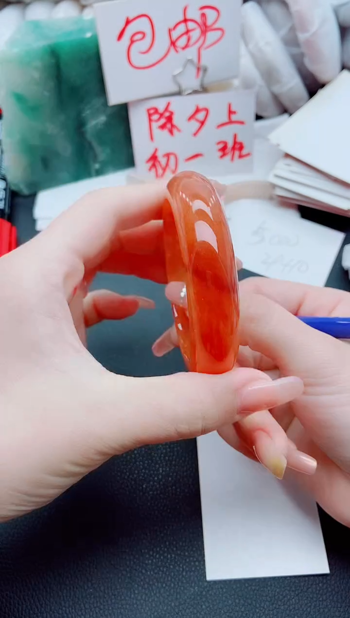 【闪购商品】石英质玉手镯未镶嵌J56-57-58