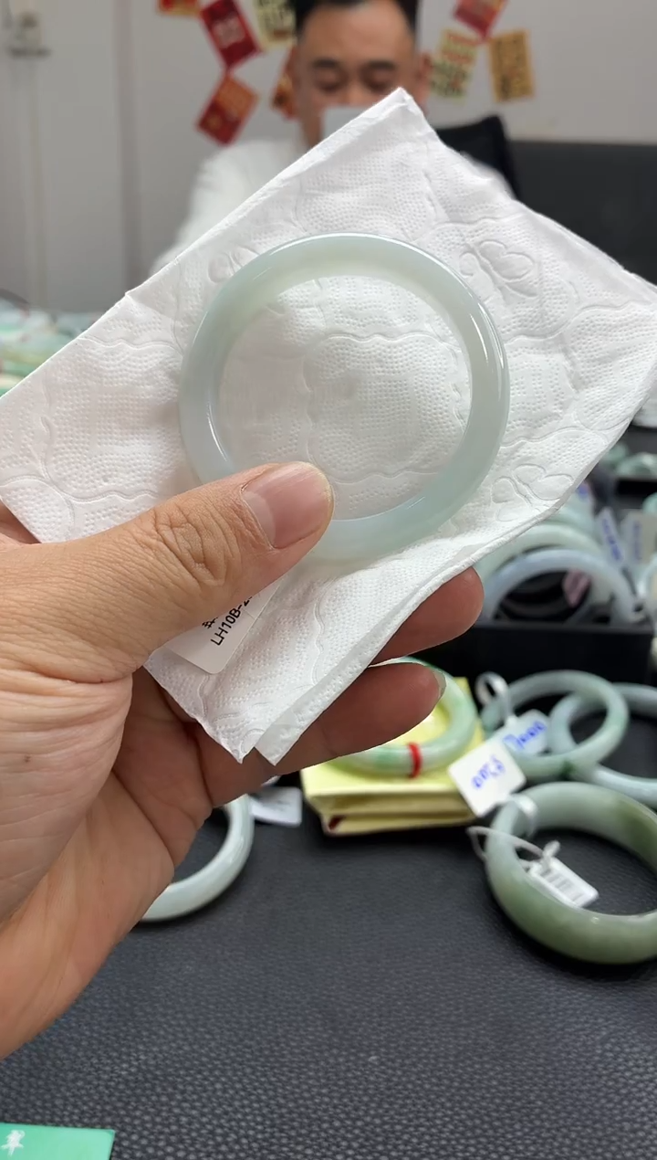 未镶嵌手镯翡翠翡翠9   正圈50