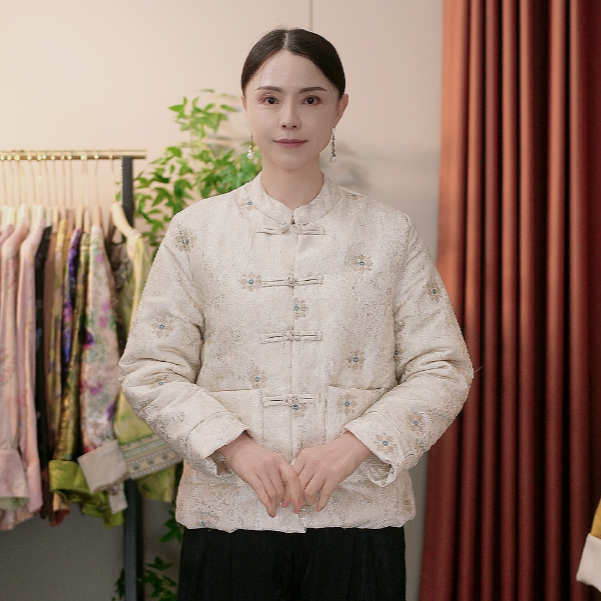 新中式国风加厚外套5402