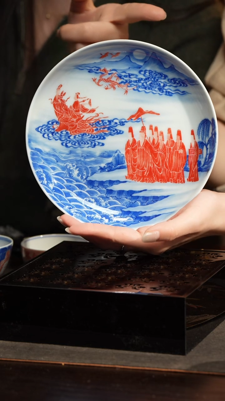 【闪购商品】M詺兮清窑洛神赋壶承